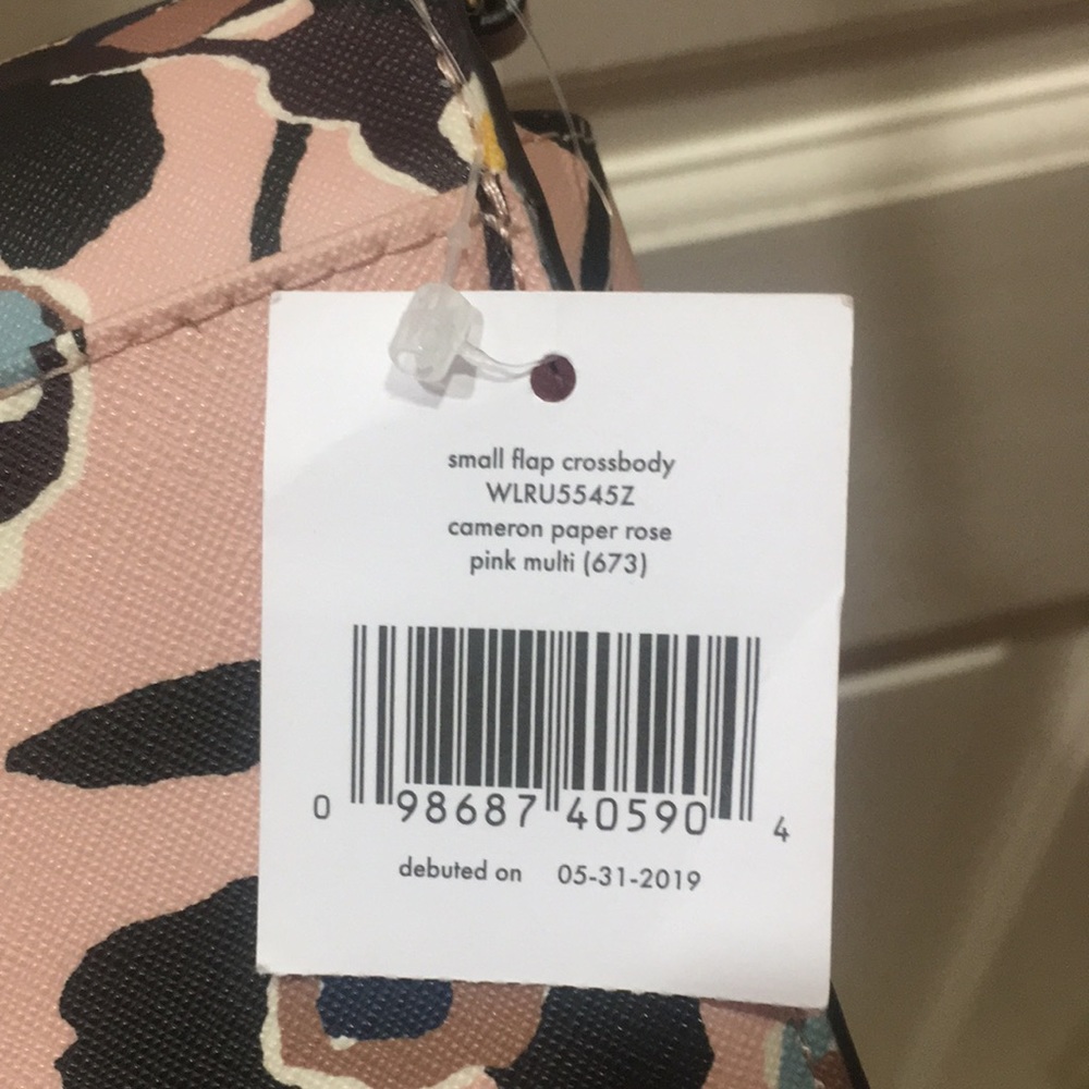 NWT Kate Spade Cameron Paper Rose Pink Crossbody Purse Bag - Picture 14 of 16